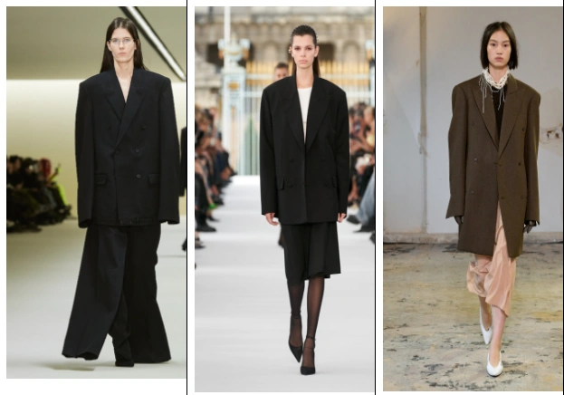 Blazer surdimensionné